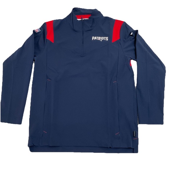New England Patriots Nike NFL On Field Dri-Fit Pullover Men's White Med‎